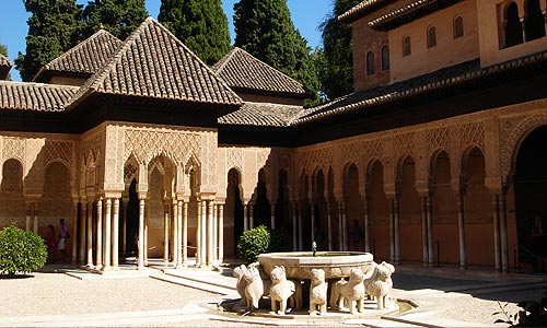 visitando alhambra de granada