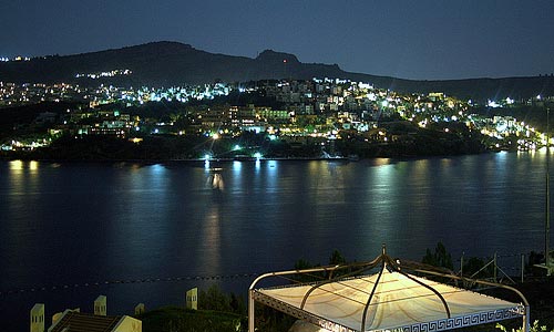 turismo en la bahia de bodrum, turquía