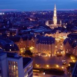 Bruselas cuando cae la noche