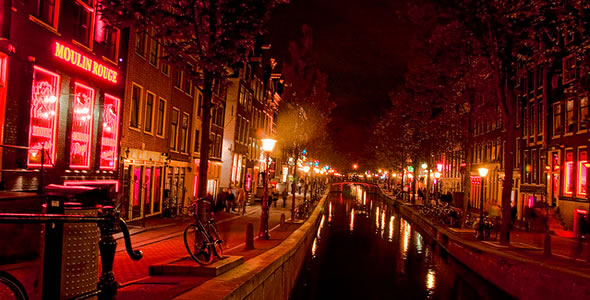 barrio rojo Amsterdam